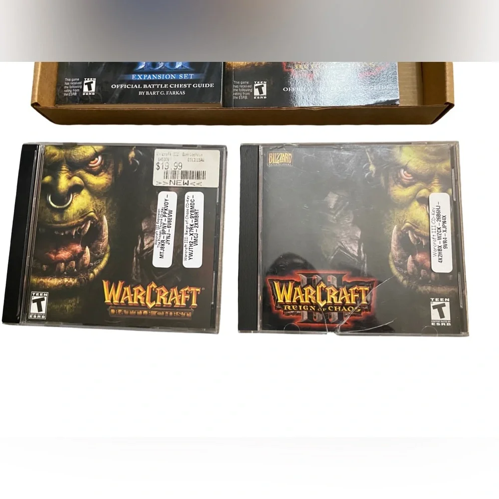 Blizzard Entertainment WarCraft III Battle Chest for PC COMPLETE